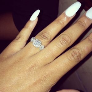 Courtney’s engagement ring Photo Courtesy of Courtney McNill 