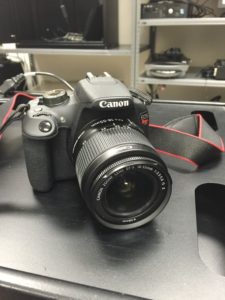 Canon Rebel T5 (Great quality camera used for video production and amazing photos ) 
